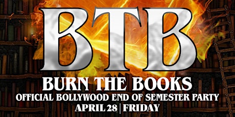 BURN THE BOOKS (BTB) primary image
