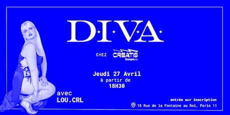 Image principale de Concert & DJ set à Creatis avec D·I·V·A·