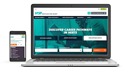 HOP into Apprenticeships & T levels: The Hertfordshire virtual careers fair