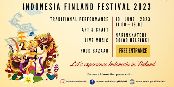 Indonesia Finland Festival 2023