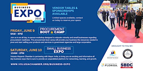 VHCC Business Expo 2023:  Procurement Boot Camp