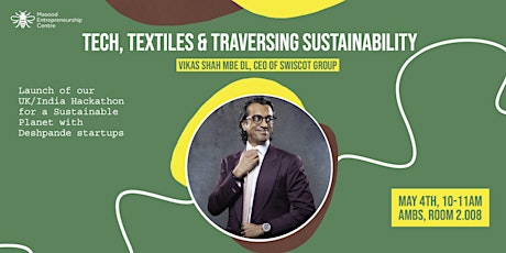 Imagem principal do evento Tech, Textiles & Traversing Sustainability