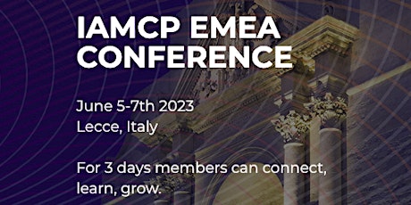 IAMCP EMEA Conference