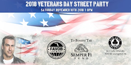 2nd Annual 2018 Veteran's Day Street Party primary image