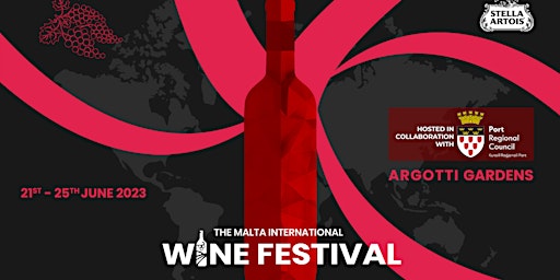 Immagine principale di Malta International Wine Festival 2023 - Argotti Gardens 