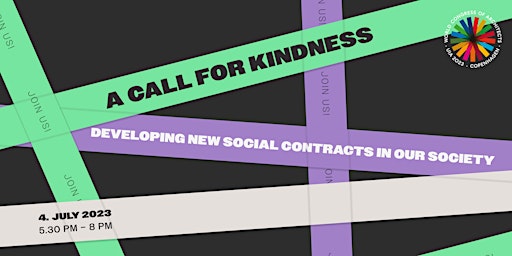 A Call for Kindness: Developing new social contracts in our society primary image