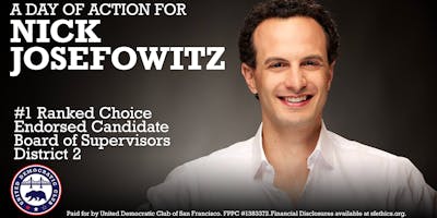 Day of Action for Nick Josefowitz