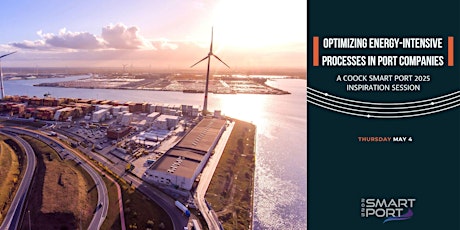 COOCK Smart Ports 2025 - Optimizing Energy Intensive Port Processes