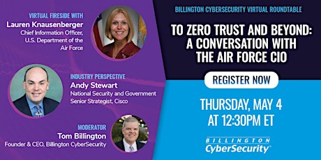 To Zero Trust and Beyond: A Conversation with the Air Force CIO primary image