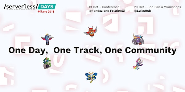 ServerlessDays Milan 2018