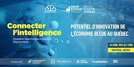 Hauptbild für Saisir les opportunités d'innovation dans l'Économie Bleue au Québec