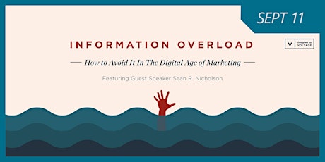 KCDMA Presents Sean Nicholson: Information Overload In The Age Of Digital Marketing primary image