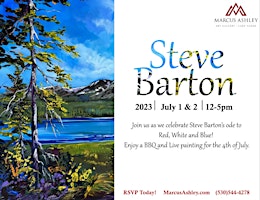 Meet the Artist - Steve Barton - July 1st & 2nd primary image