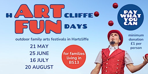 hARTcliffe FUNdays: outdoor family arts days primary image