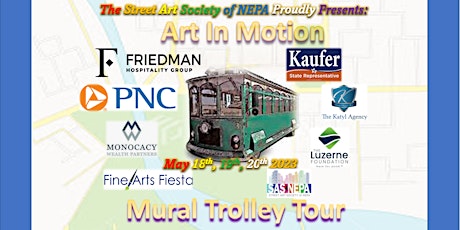 Art In Motion- Mural Trolley Tour primary image