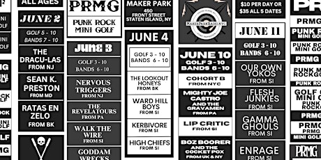 Punk Rock Mini-Golf at Maker Park Radio