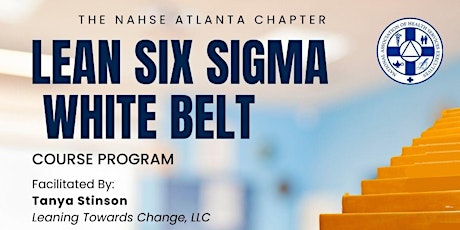 Imagen principal de NAHSE ATL: Lean Six Sigma White Belt Course