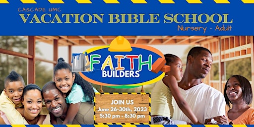 "Faith Builders"  Vacation Bible School primary image