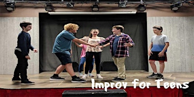 Primaire afbeelding van Improv Class Ages 12+ : Dynamic YouthProv!  SPRING '24