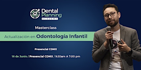 Imagem principal do evento MasterClass Presencial: actualización en odontología infantil