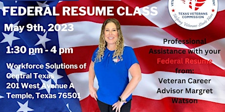 Federal Resume Class primary image
