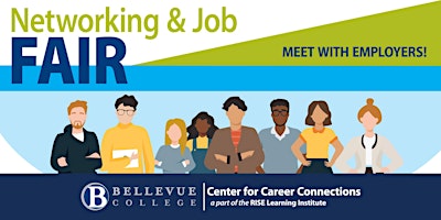 Imagem principal do evento Bellevue College Annual Networking and Job Fair 2024 in Room U 301AB