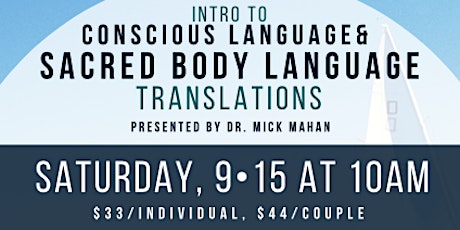 Body Language & Conscious Language Translations primary image