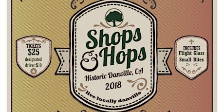 Autumn Danville Shops & Hops Craft Brew Stroll - CANCELLED primary image
