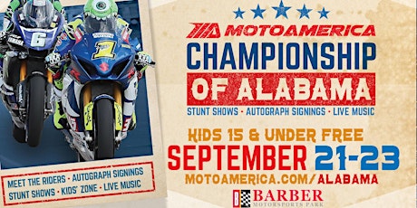 2018 MotoAmerica: Championship of Alabama primary image