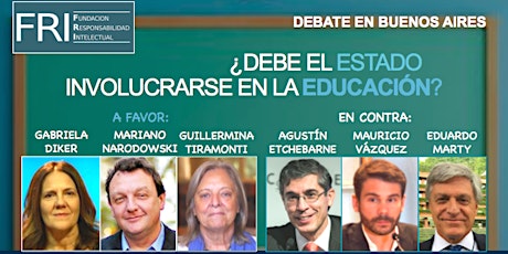 Imagen principal de Debate "¿Debe el Estado Involucrarse en la Educación?"