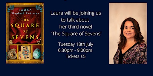An evening with historical novelist Laura Shepherd-Robinson primary image