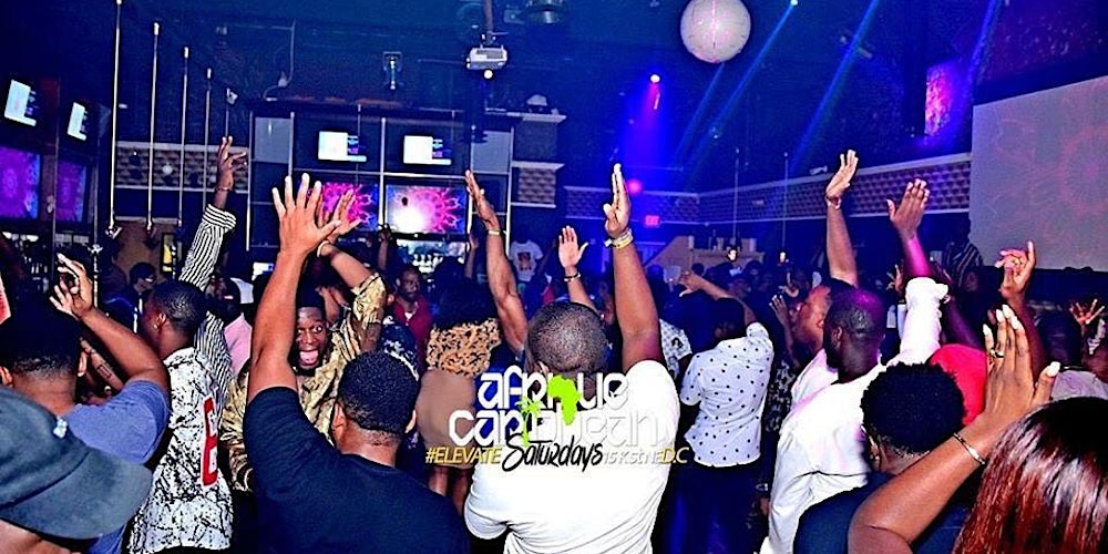 Hip Hop crowd at Elevate Lounge Washington DC