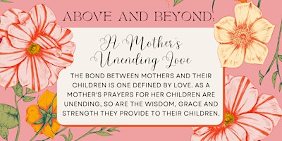 Imagen principal de Above and Beyond: A Mother's Unending Love 2024