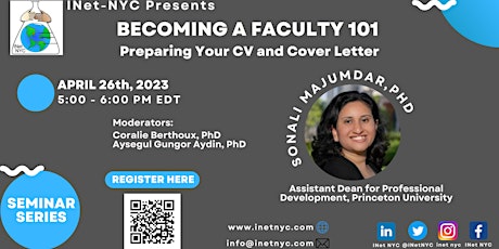 Becoming a Faculty 101: Preparing Your CV and Cover Letter primary image