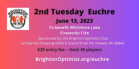 2nd Tuesday Euchre-Whitmore Lake Fireworks