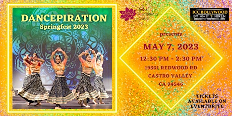 Immagine principale di Dancepiration Springfest 2023 - SHOW-1 (12:30PM-2:30PM) 