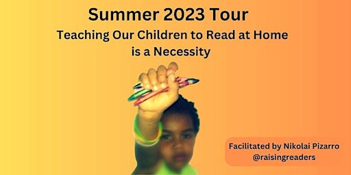 Primaire afbeelding van Teaching Our Children to Read at Home is a Necessity Tour: New Orleans