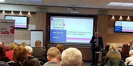 Healthwatch Stoke-on-Trent - Annual Meeting 2018 primary image
