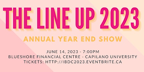 The Line Up 2023 - Year End Recital