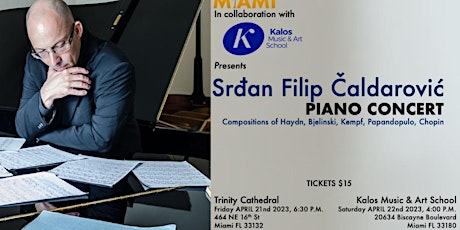 Srdan Filip Caldarovic - PIANO CONCERT