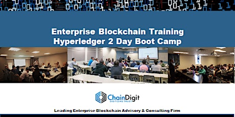 Enterprise Blockchain : Hyperledger Jump Start + Deep Dive (Next Class Nov 15 & 16) primary image