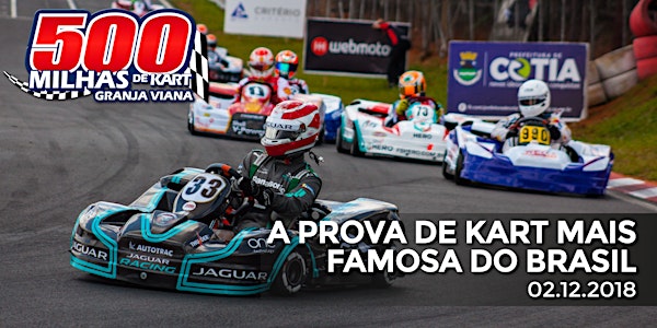 500 Milhas de Kart Granja Viana - 2018