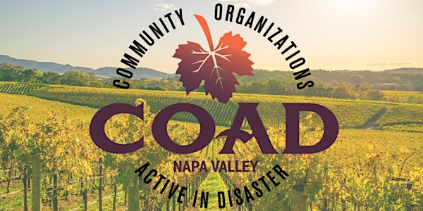 “Stronger Together” – 2018 Napa Valley COAD Conference