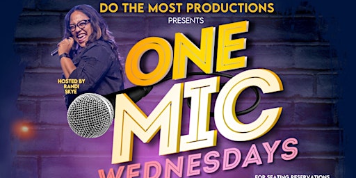 Imagen principal de One Mic Wednesdays Live Stand Up Comedy