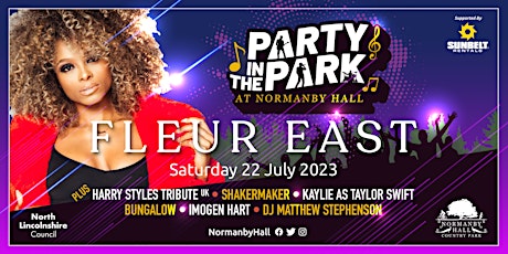 Hauptbild für Party in the Park at Normanby Hall - Saturday 22 July 2023