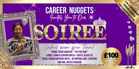 2023 CAREER NUGGETS SOIREE - VIRTUAL  & IN-PERSON (2 DAYS - 1 & 2 Dec) primary image