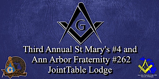Imagem principal de St Mary's and AAF 262 Third Annual Joint Table Lodge