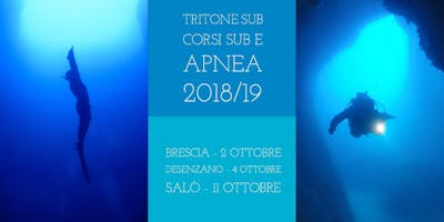 Lezione di prova Corsi SUB e APNEA - Brescia Lezione di prova Corsi SUB e APNEA - Brescia