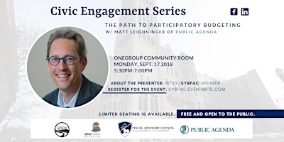 Civic Engagement: The Path to Participatory Budgeting primary image