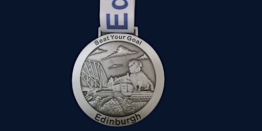 Primaire afbeelding van Virtual Running Event - Run 5K, 10K, 21K - Edinburgh Medal